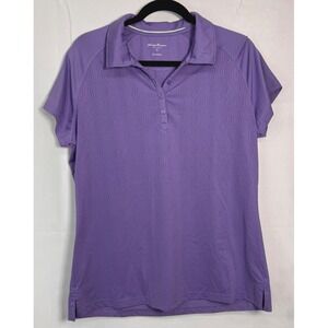 Tommy Armour Dri-Logic Purple Golf Polo Women's XL Short Sleeve